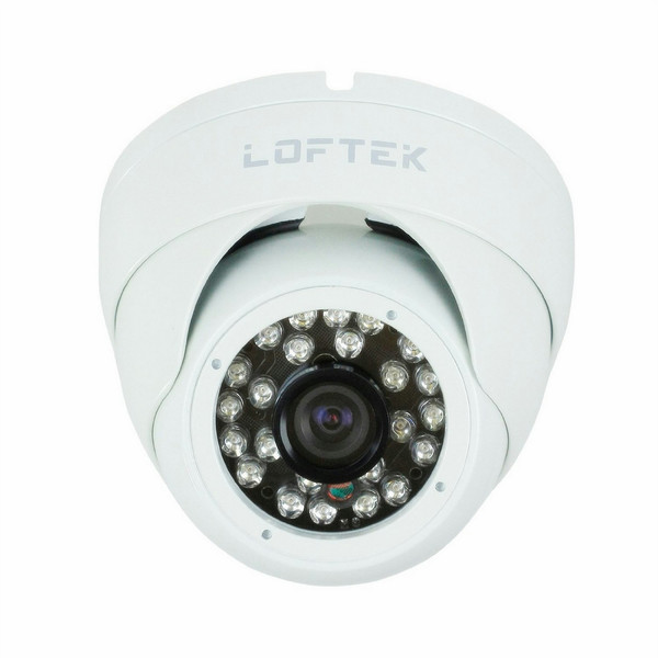 Loftek Conch-Shell 420TVL CCTV security camera Dome Белый