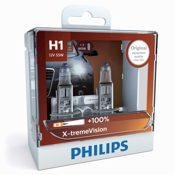 Philips X-tremeVision car headlight bulb 12258XVSM