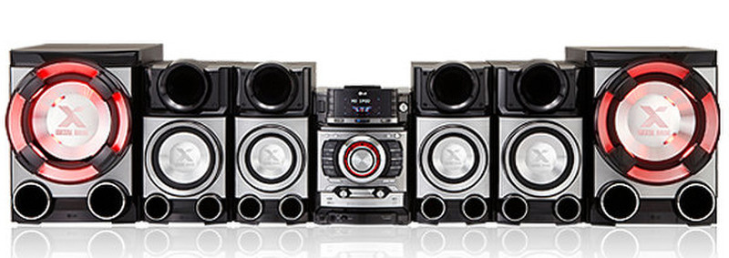 LG CM9520 Midi set 1800W Black,Silver home audio set