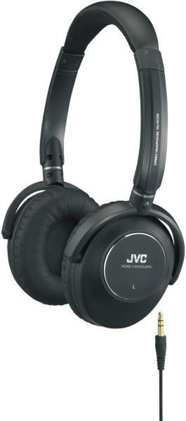 JVC HA-NC250 Ohraufliegend Kopfband Schwarz