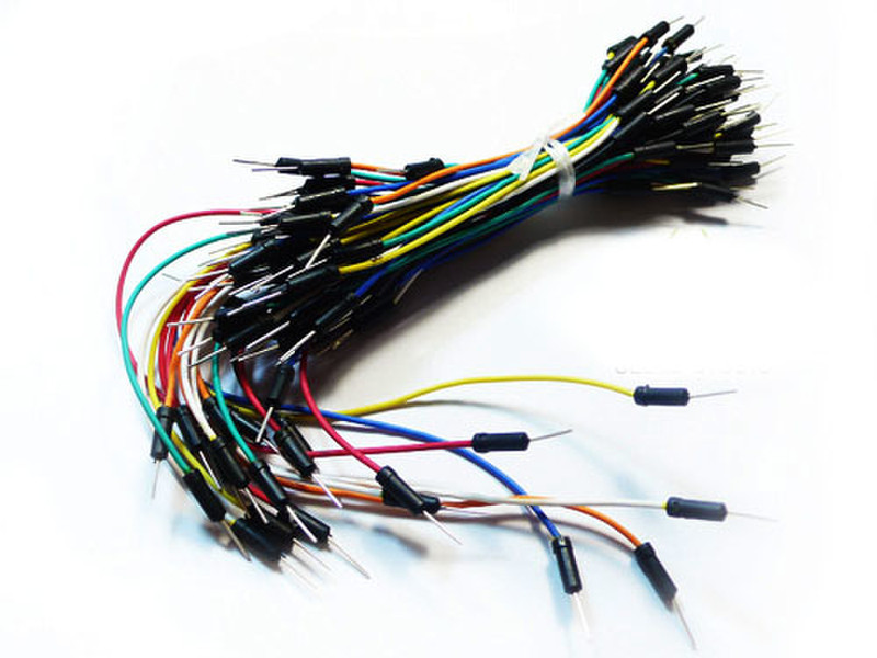 NKC Electronics PRO-0037 Blau, Grün, Rot, Weiß, Gelb Elektrisches Kabel