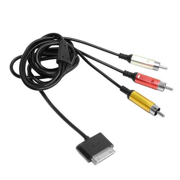 EZOPower 088516592615 1.5m 30-Pin AV Composite Black mobile phone cable
