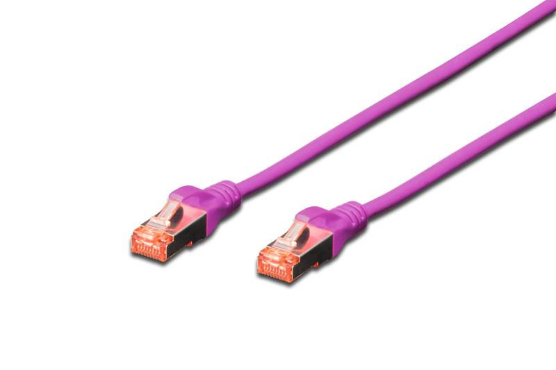 Digitus DK-1644-050/VI 5м Cat6 S/FTP (S-STP) Фиолетовый сетевой кабель