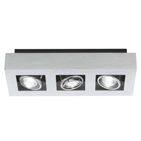 Eglo LOKE Для помещений Surfaced lighting spot GU10 35Вт D Серый