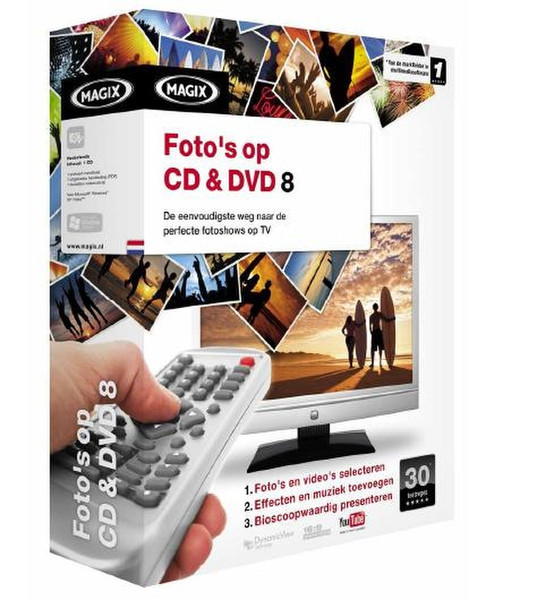 Magix Foto's op CD & DVD 8