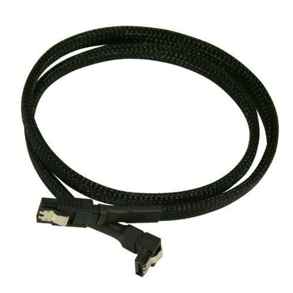 Nanoxia SATA 6GB/s, 0.6m 0.6m SATA SATA Black SATA cable