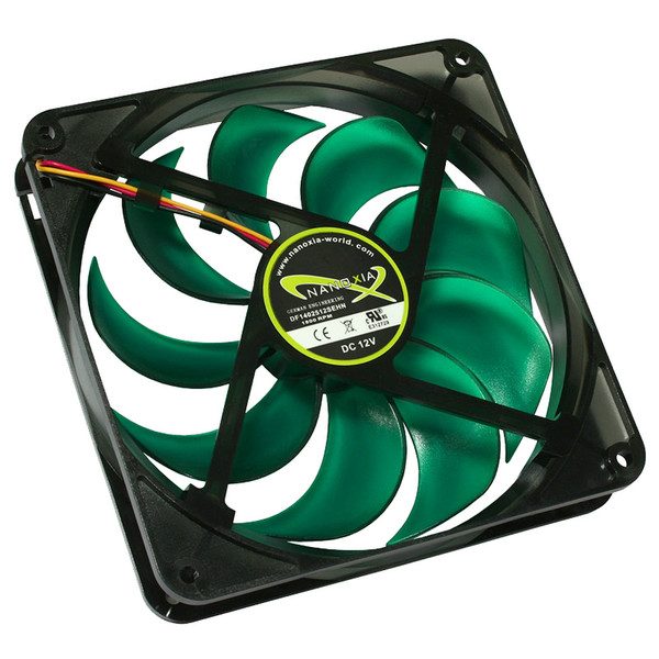 Nanoxia NDS 140 PWM - 1400 Computer case Fan компонент охлаждения компьютера