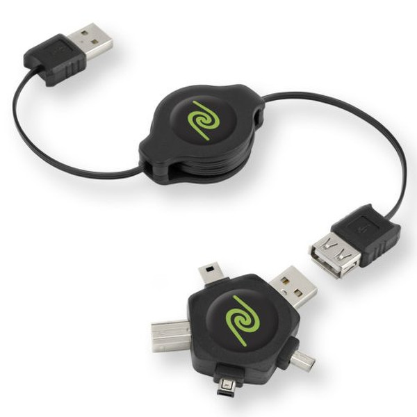 ReTrak ETCABLESTAR 1м USB A USB A Черный кабель USB