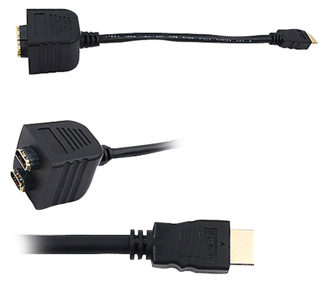 Pyle PHDMMF3 HDMI 2 x HDMI Черный HDMI кабель