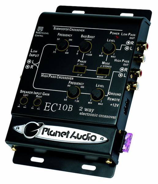 Planet Audio EC10B Active crossover audio crossover
