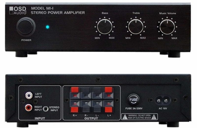 OSD Audio AMP60 усилитель звуковой частоты