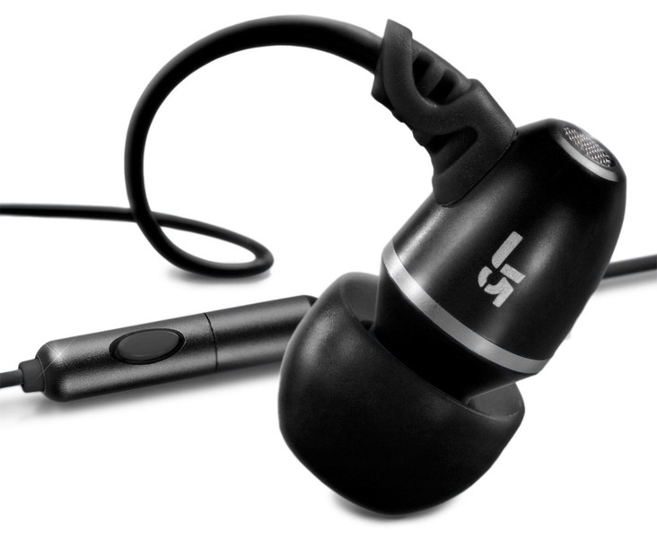 JLab J5M Metal Earbuds Binaural In-ear Black