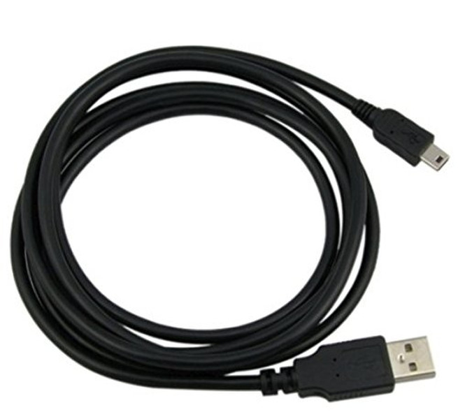 eForCity 435019 1.82m Mini-USB A USB A Black USB cable