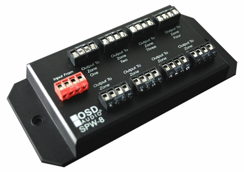 OSD Audio SPW-8 Черный аудио переключатель