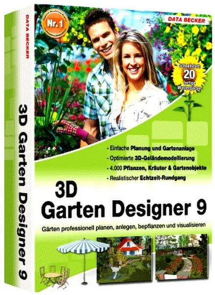 Data Becker 3D Garten Designer 9