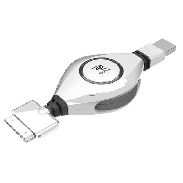 ReTrak ETIP30WT 1m USB A Apple 30-p Weiß USB Kabel