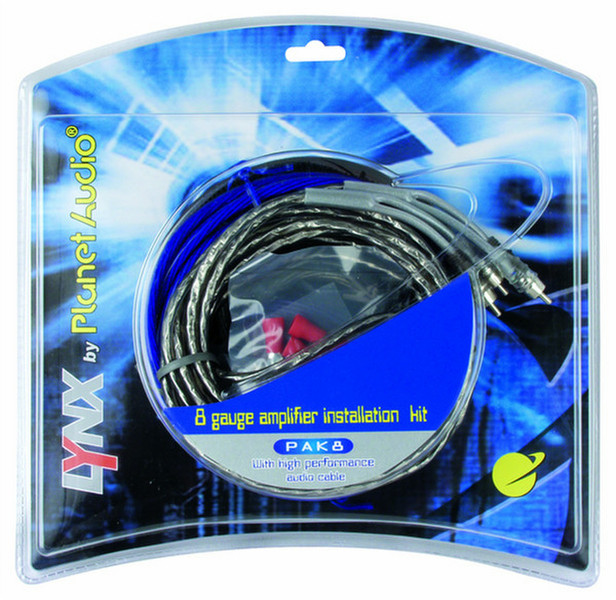 Planet Audio PAK8 Mehrfarben Audio-Kabel