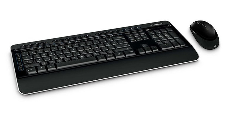 Microsoft Wireless Desktop 3000 RF Wireless QWERTZ German Black keyboard