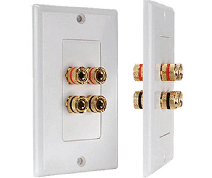 OSD Audio WP4 White switch plate/outlet cover