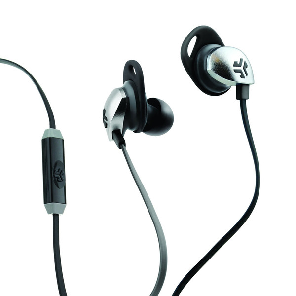 JLab EPIC-BLKGRY-BOX Binaural In-ear Black,Grey mobile headset