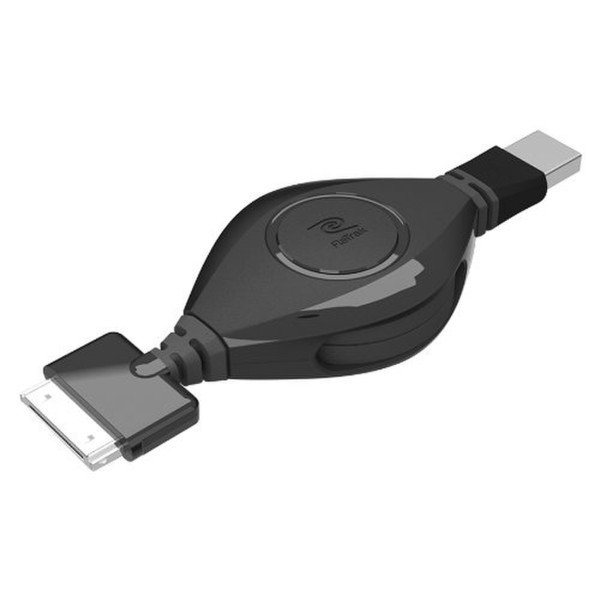 ReTrak ETIP30BLK 1m USB A Apple 30-p Black USB cable