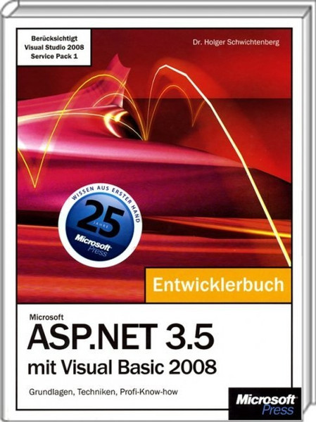 Microsoft ASP.NET 3.5 mit Visual Basic 2008 - Das Entwicklerbuch Deutsch Software-Handbuch