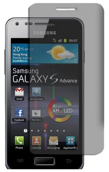 Pure 16000845 Anti-glare Samsung I9070 Galaxy S 6шт защитная пленка
