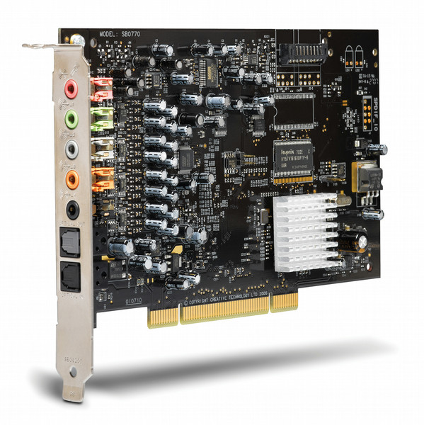 HP Creative Sound Blaster X-Fi Titanium PCIe Audio Card Внутренний 7.1канала PCI-E