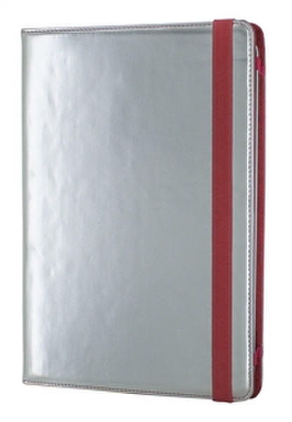 Ascendeo AGFT001 10Zoll Blatt Rot, Silber Tablet-Schutzhülle