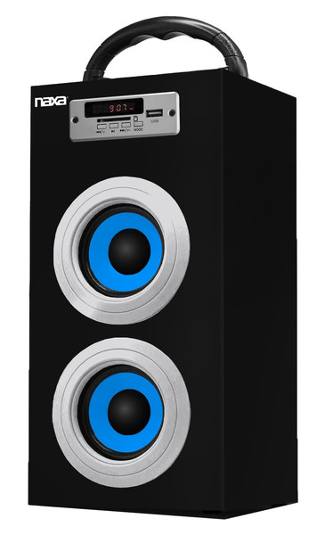 Naxa NAS3036 Stereo 10W Stand Schwarz, Blau