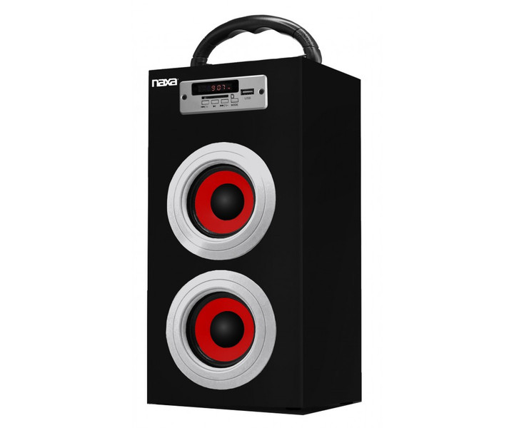 Naxa NAS3036 Stereo 10W Stand Black,Red