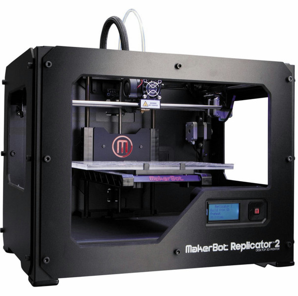MakerBot Replicator 2X Fused Deposition Modeling (FDM) Black 3D printer