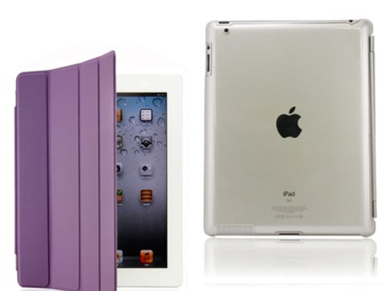 Solid Dealio Foldable smart slim case 9.7Zoll Cover case Violett