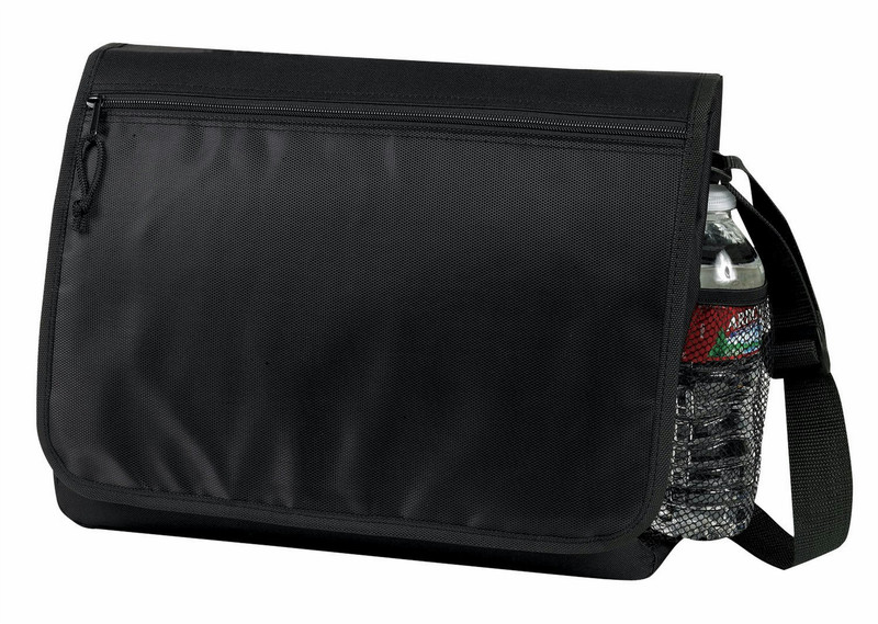 Bags For Less Padded Laptop Messenger Bag Black