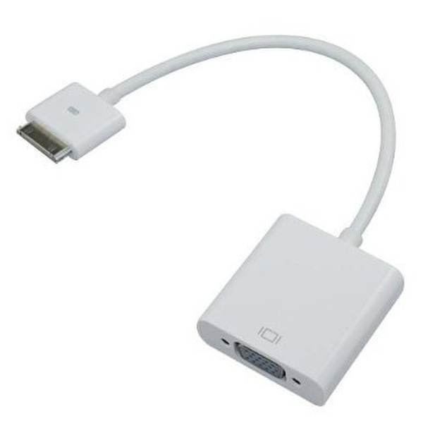 Goliton 30pin/VGA VGA (D-Sub) Apple 30p Белый