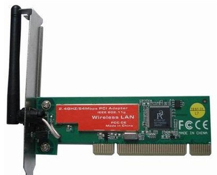 Etekcity Wireless Lan PCI PCI-e Express Adapter Card 54Mbit/s