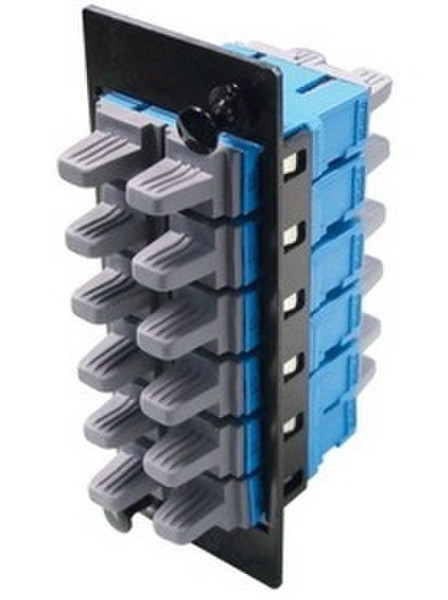 Molex AFR-00375 LC 1pc(s) Black,Blue fiber optic adapter