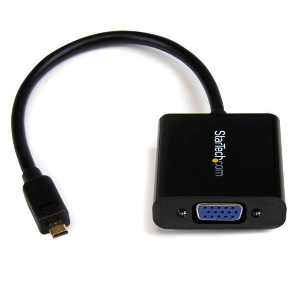 Lenovo 4Z10F04126 Micro-HDMI VGA (D-Sub) Schwarz Videokabel-Adapter