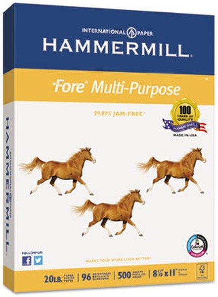 Hammermill 103267 Letter (215.9×279.4 mm) Matte White inkjet paper