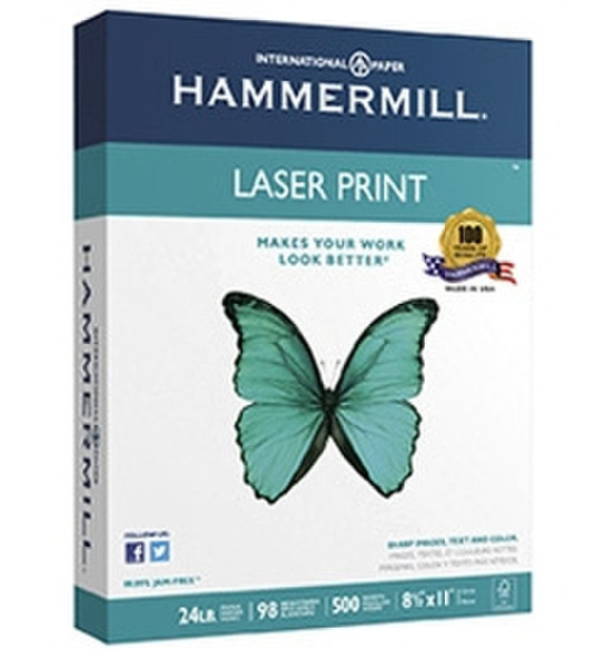 Hammermill Laser Print Letter (215.9×279.4 mm) Matt Weiß Druckerpapier