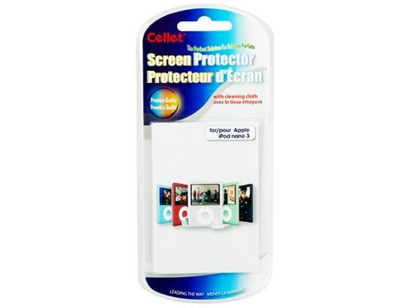Cellet 235521 Clear iPod Nano 3 1pc(s) screen protector