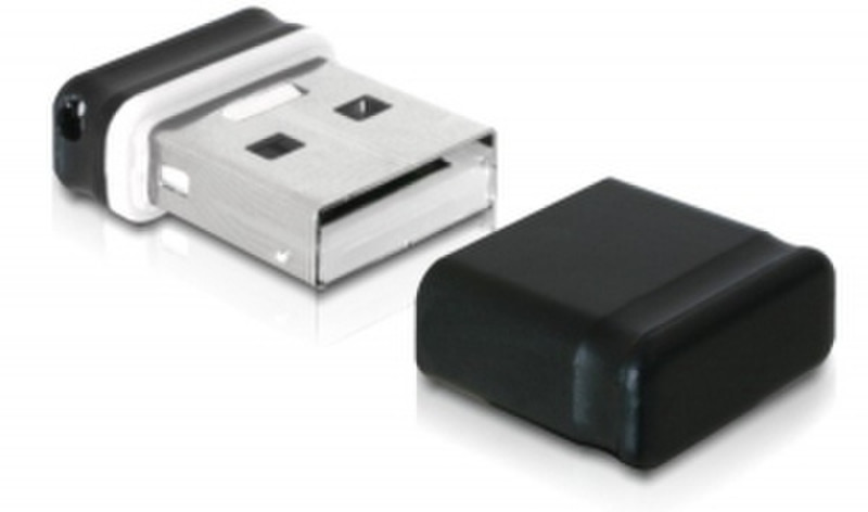 DeLOCK USB 2.0 Nano Memory stick 1GB 1ГБ USB 2.0 Черный USB флеш накопитель