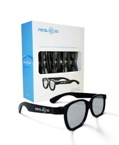 RealD 895771001000 Black 4pc(s) stereoscopic 3D glasses
