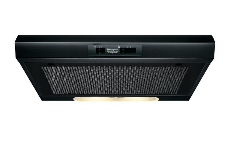 Hotpoint SL 16 (BK)/HA Halbeingebaut (ausziehbar) 230m³/h Schwarz