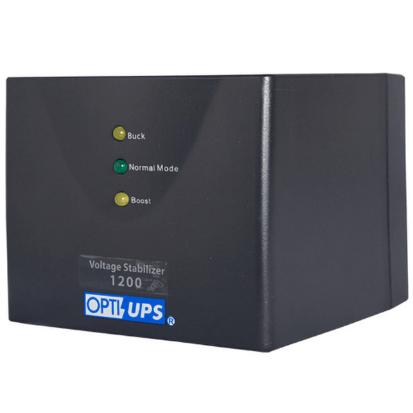 OPTI-UPS SS1200 1000VA 1AC outlet(s) Grey uninterruptible power supply (UPS)