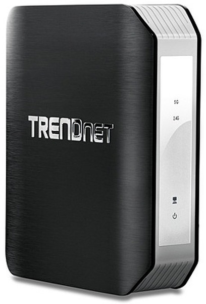 Trendnet AC1750 1300Мбит/с Черный WLAN точка доступа