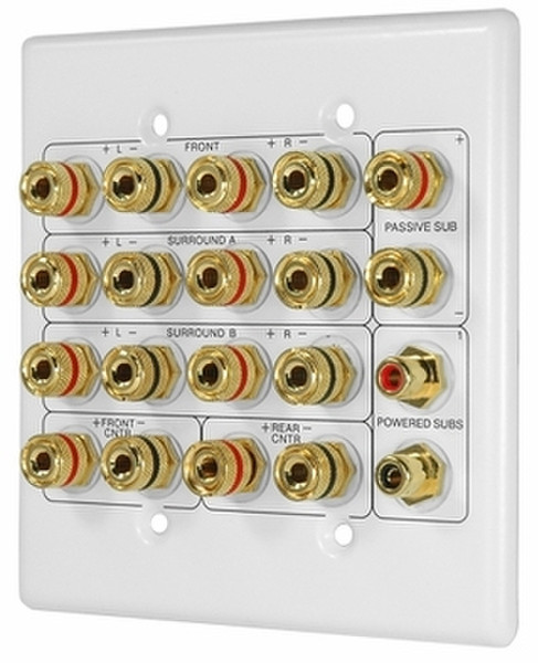 OSD Audio WP20 White switch plate/outlet cover