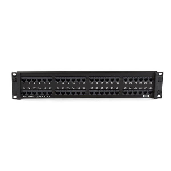 Black Box JPM10G48-R2 2U patch panel