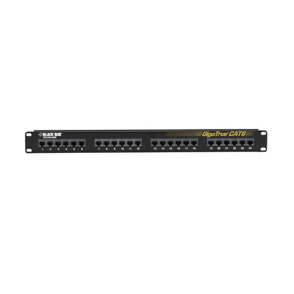 Black Box JPM610A-R7 1U patch panel