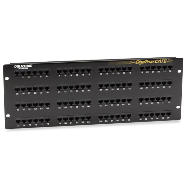 Black Box JPM614A-R7 4U patch panel